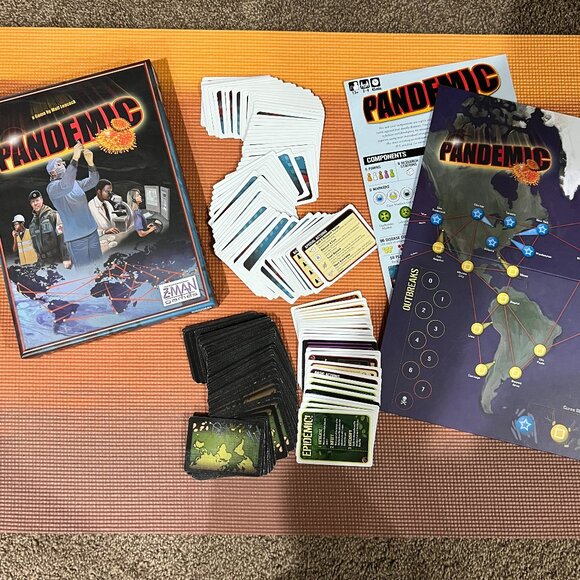 Pandemic Board Game + On The Brink Expansion - Picture 2 of 14